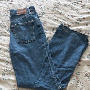 Levi’s 25’ women’s High Loose Blue Denim Jeans